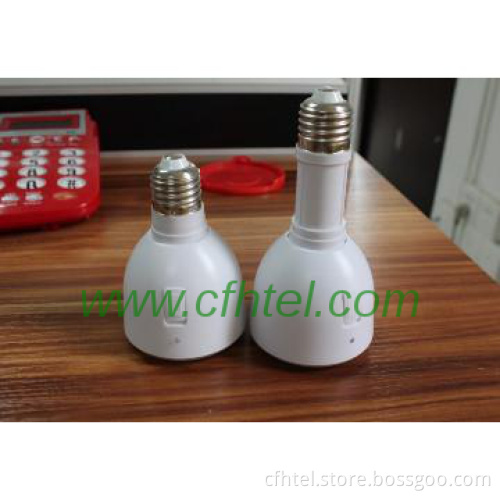 LED bulb with battery inside.  emergency time 3-4hours